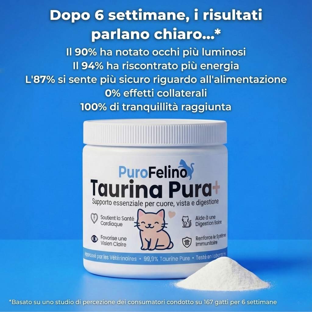 TaurinaPura+ - N. 1 raccomandato dai veterinari