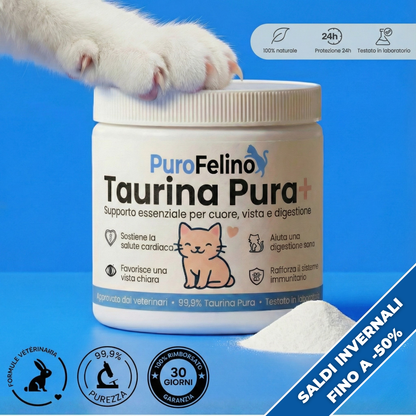 TaurinaPura+ - N. 1 raccomandato dai veterinari